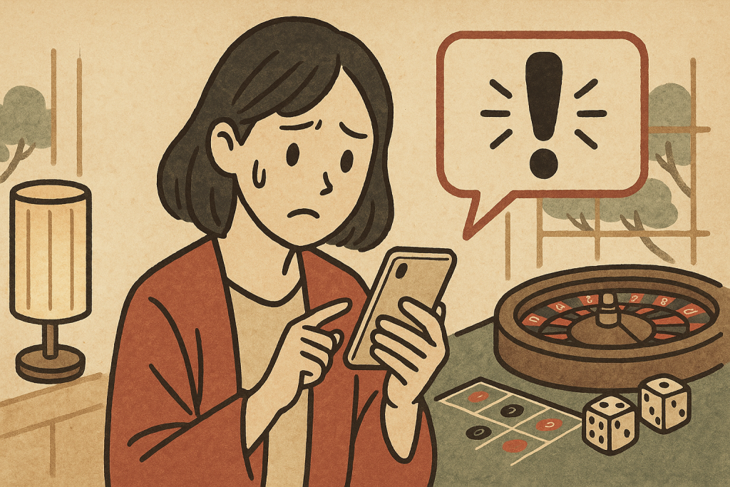 スマホプレイ注意点